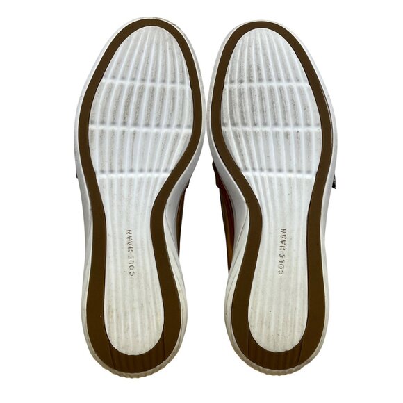 Cole Haan Women’s Rose Gold Metallic Leather Grandevolution Loafers Size 8.5 - Picture 8 of 8